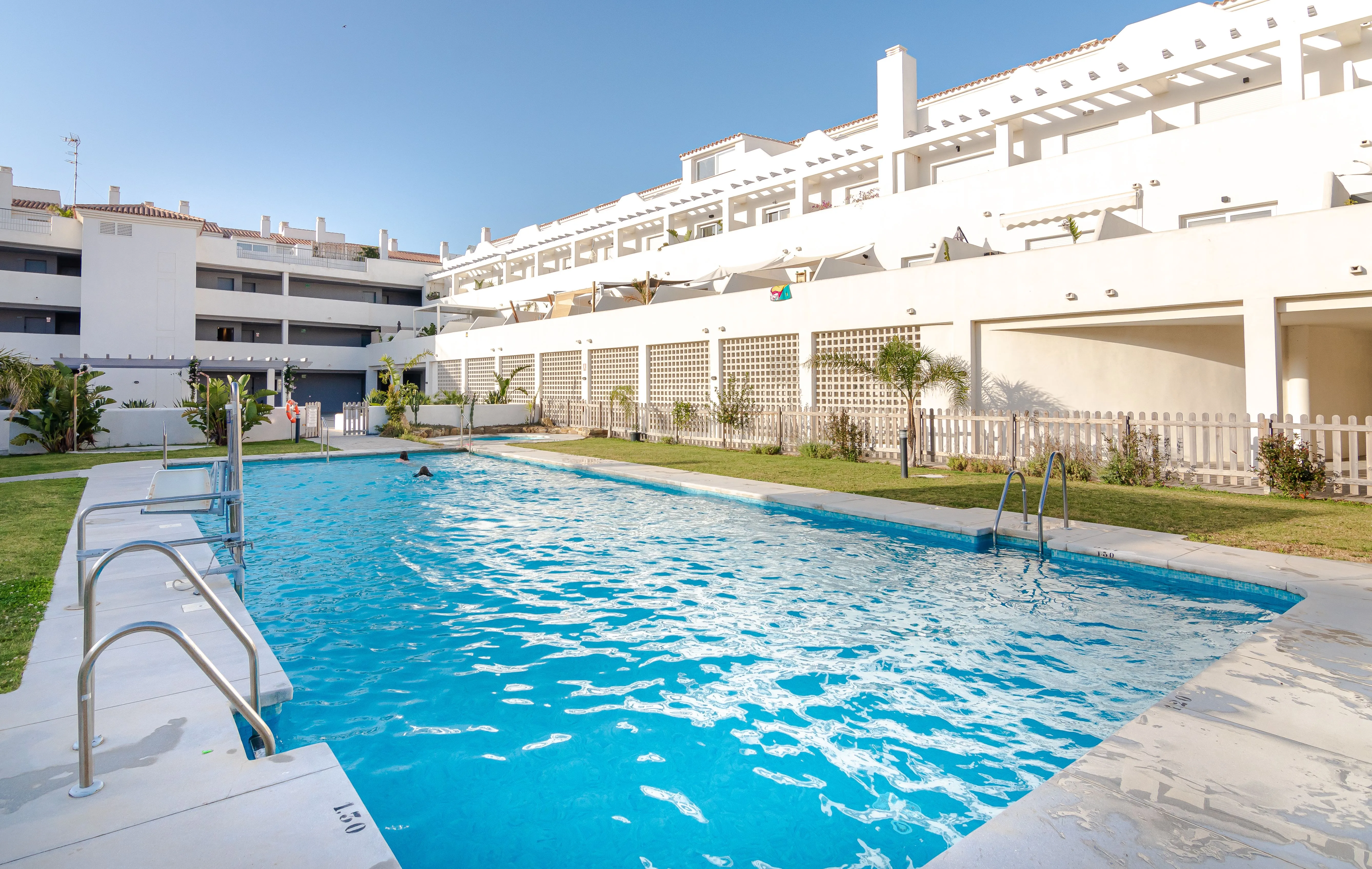 La piscina comunitaria